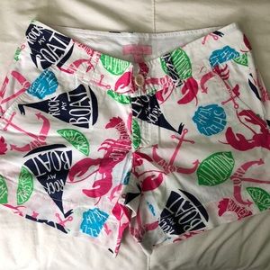 Nautical Lilly Pulitzer Shorts